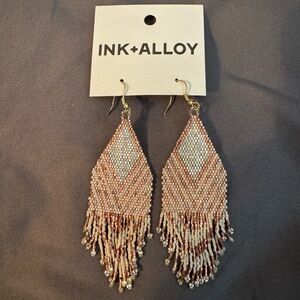 Sparkly, dangly earrings